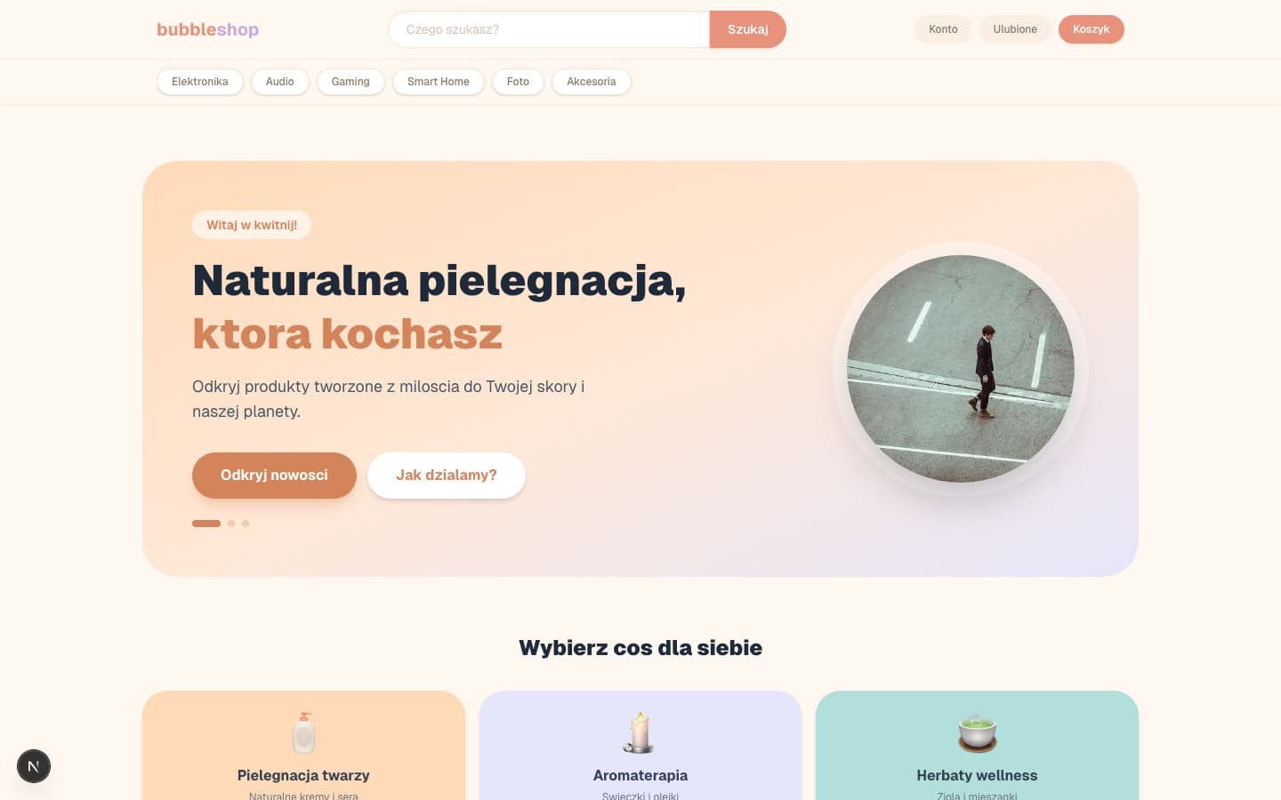 Wygląd sklepu Pulse